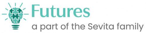 Futures logo. Text reads "Futures, a part of the Sevita family"